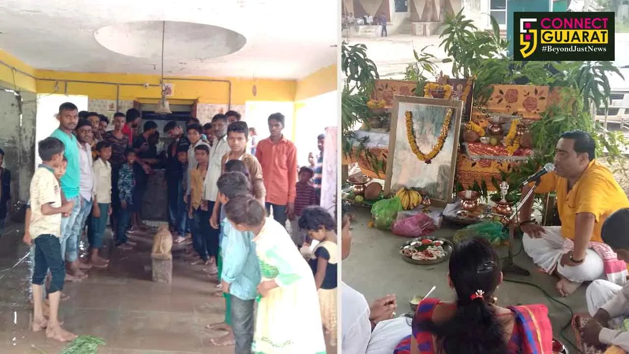બાયડના વાંટડા-કાવઠ ગામે મેધમહેર માટે શિવ ને પાણી માં ડૂબાડયા : લીંભોઈમાં વરુણદેવને રીઝવવા પર્જન્ય યજ્ઞ