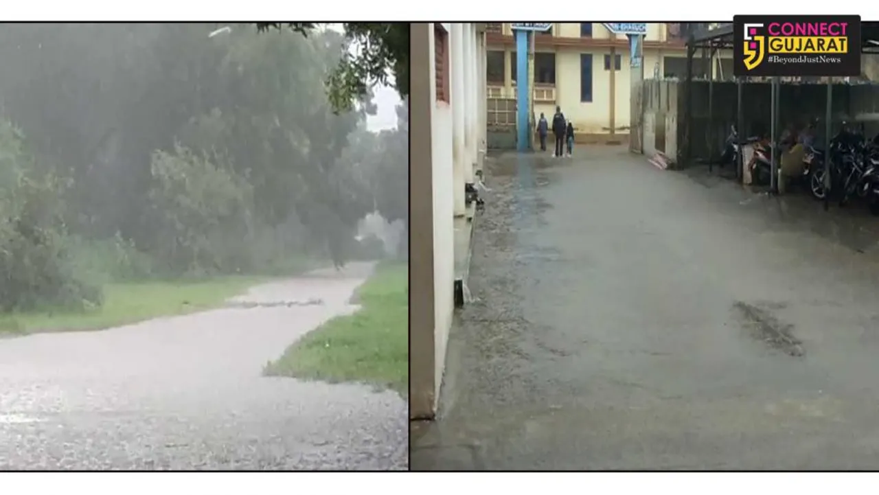 ભરૂચ જિલ્લામાં મેઘમહેર થી જળબંબાકાર