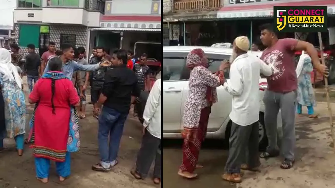 ભરૂચ:હિંગલ્લા ગામે આંગણવાડીની રજૂઆતને લઈ બે જૂથ બાખડયા