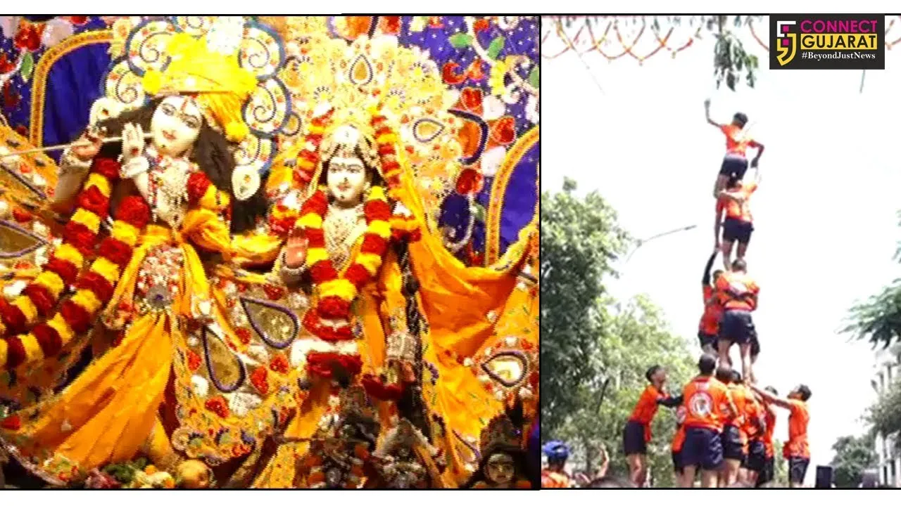 સુરતમાં જન્માષ્ટમીની ધૂમ..મંદિરોમાં કૃષ્ણ જન્મોત્સવનો આનંદ