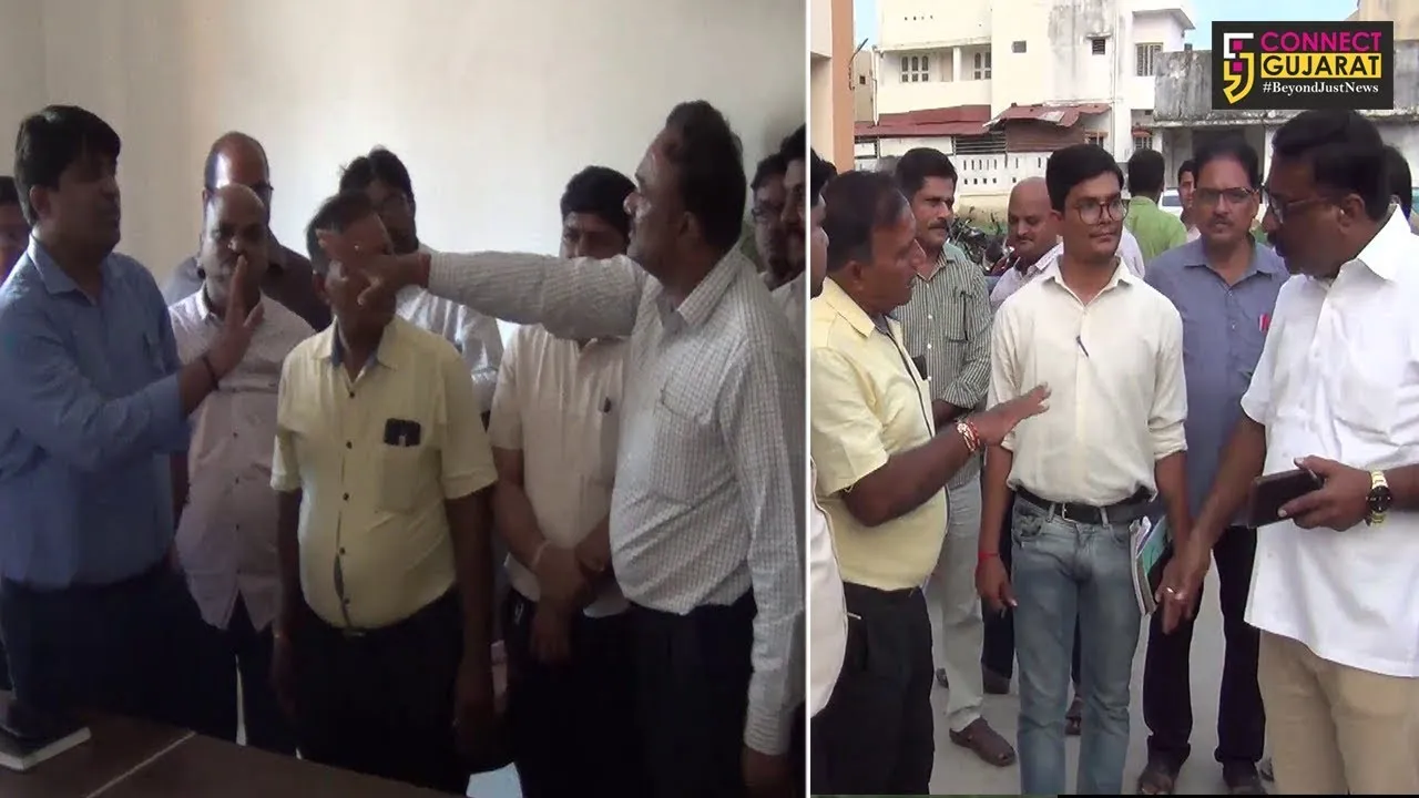 અરવલ્લી : મોડાસામાં બીએલઓ અને અધિકારીઓ વચ્ચે તુ તુ મેં મે