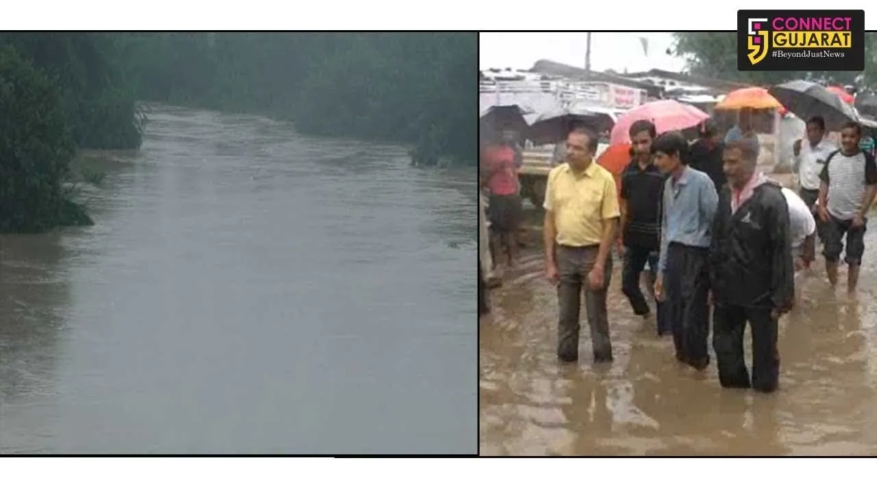 દેવડેમે ભયજનક સપાટી વટાવી: ઢાઢર નદી કિનારાના ૧૦ જેટલા ગામો હાઇએલર્ટ