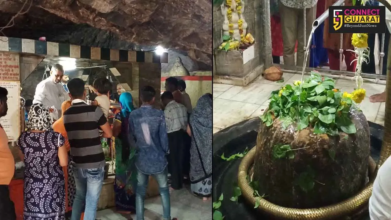 દાહોદના ચોસાલા ખાતે આવેલા કેદારનાથ મહાદેવના મંદીરે હજારો ભક્તોનું ઘોડાપુર ઉમટયું