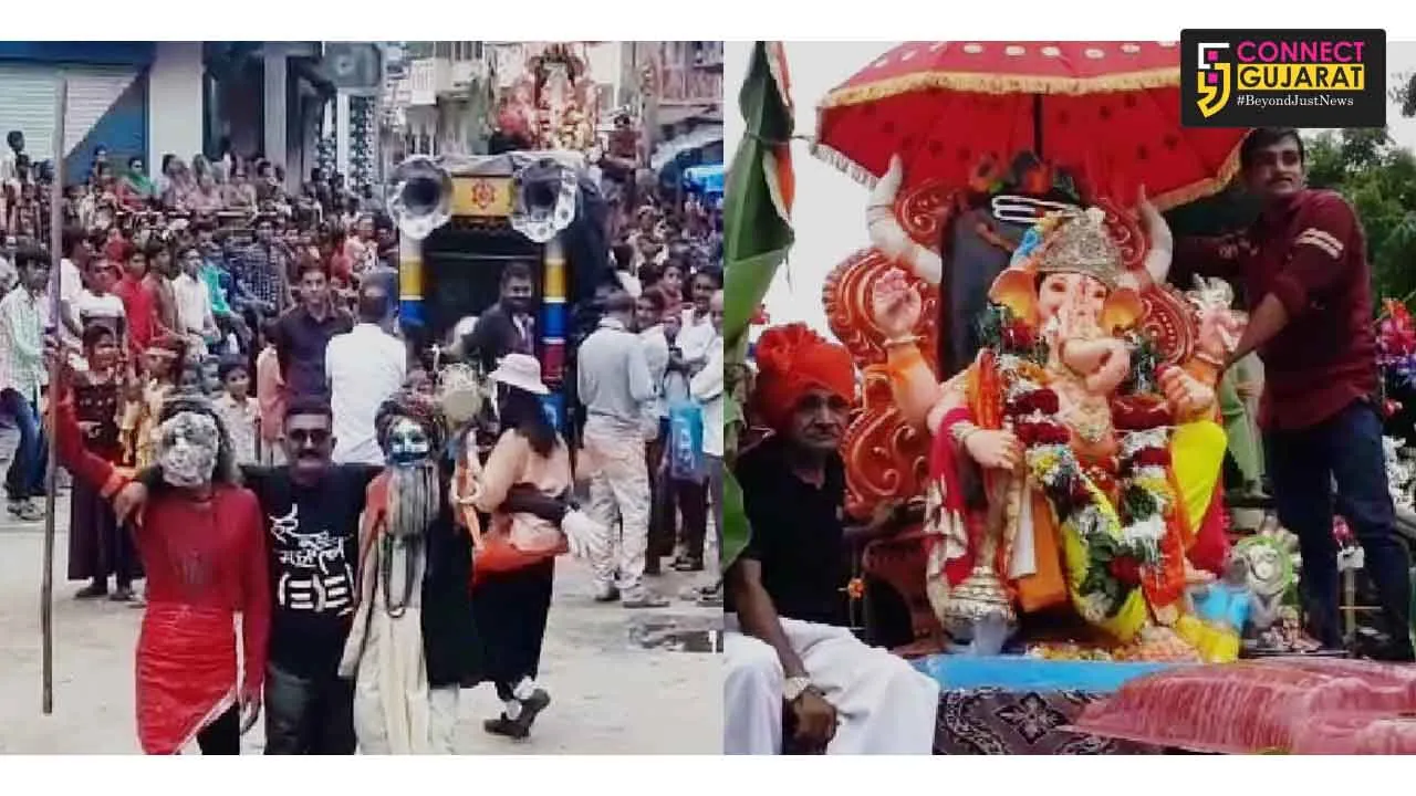 જંબુસર : કાવી ખાતે ભવ્ય શોભાયાત્રા સાથે શ્રીજીની પ્રતિમાનું વિસર્જન કરાયું