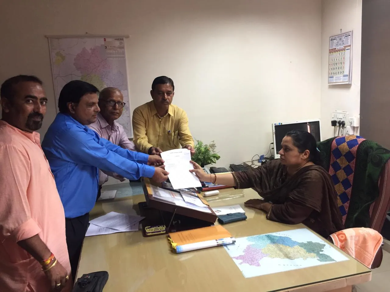 અરવલ્લી :  કાશ્મીરમાં ચીનના ઉદ્યોગોને પરવાનગી ન આપવા રજૂઆત