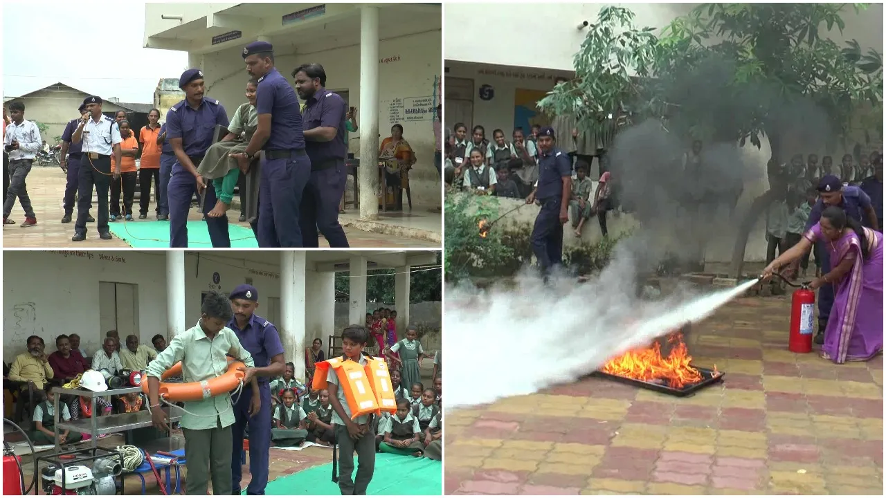 પ્રાંતિજ: બાલીસણા ખાતે શાળા સલામતી સપ્તાહની ઉજવણી કરવામાં આવી