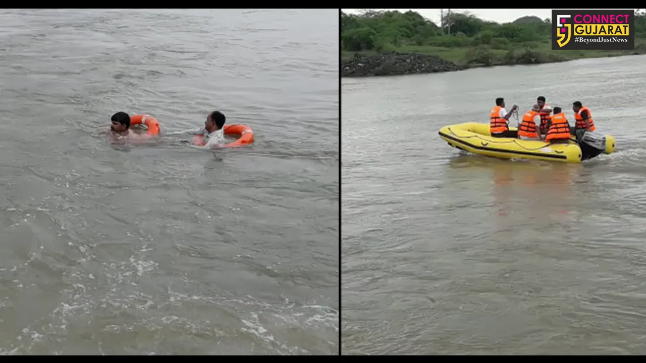 રાજકોટ : પડધરીની ડોડી નદીમાં ન્હાવા પડેલા ચાર મિત્રો ડુબ્યાં, એક લાપત્તા