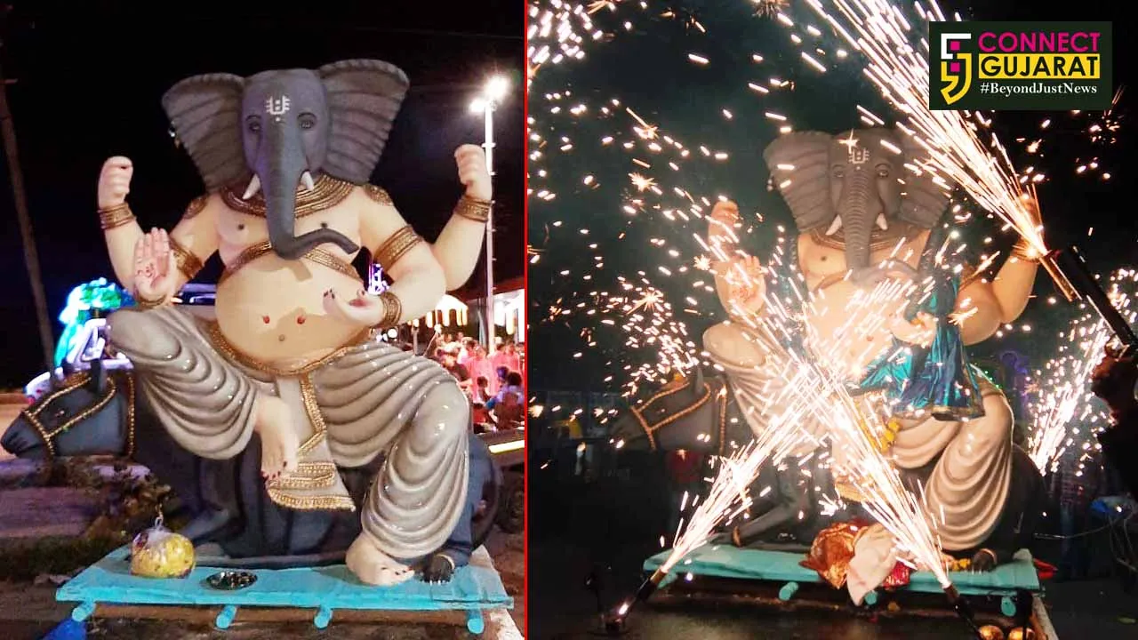 અંકલેશ્વર : દુંદાળા દેવની પ્રતિમાઓનું વાજતે ગાજતે આગમન