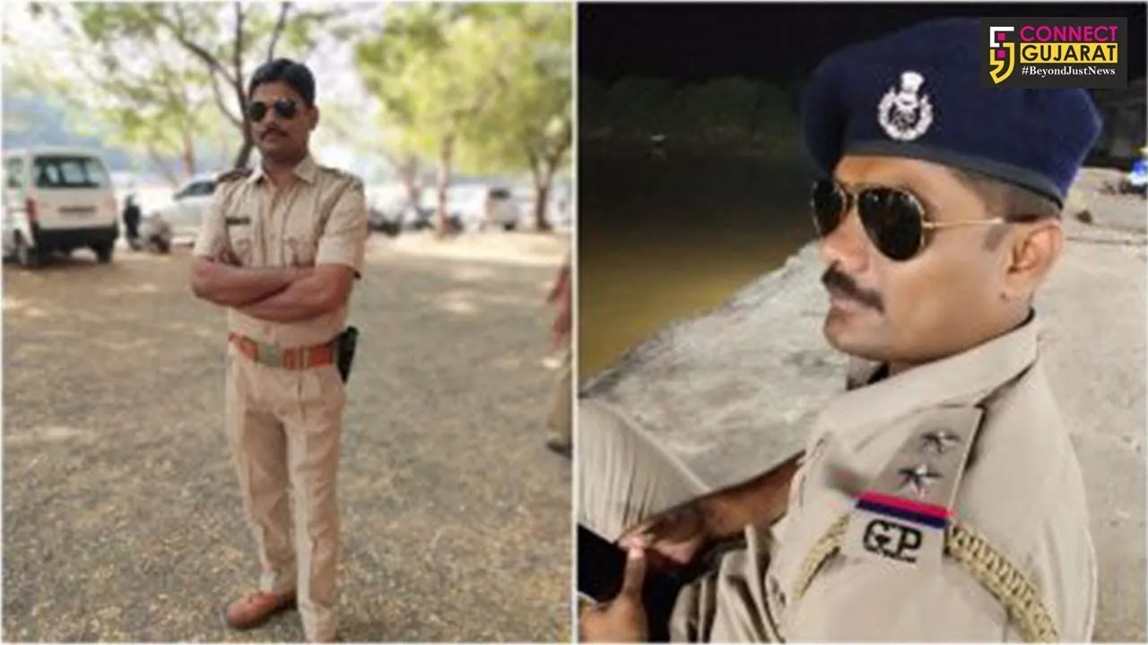 કેવડીયા : પીએસઆઇ નિલેશ ફણવિયાના આપઘાતના સીસીટીવી ફૂટેજ આવ્યા સામે