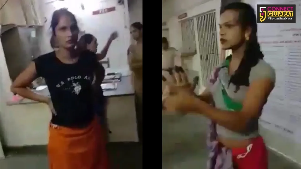 દાહોદ : લીમડી પોલીસ સ્ટેશનમાં કિન્નરોએ અર્ધનગ્ન હાલતમાં મચાવ્યો હોબાળો