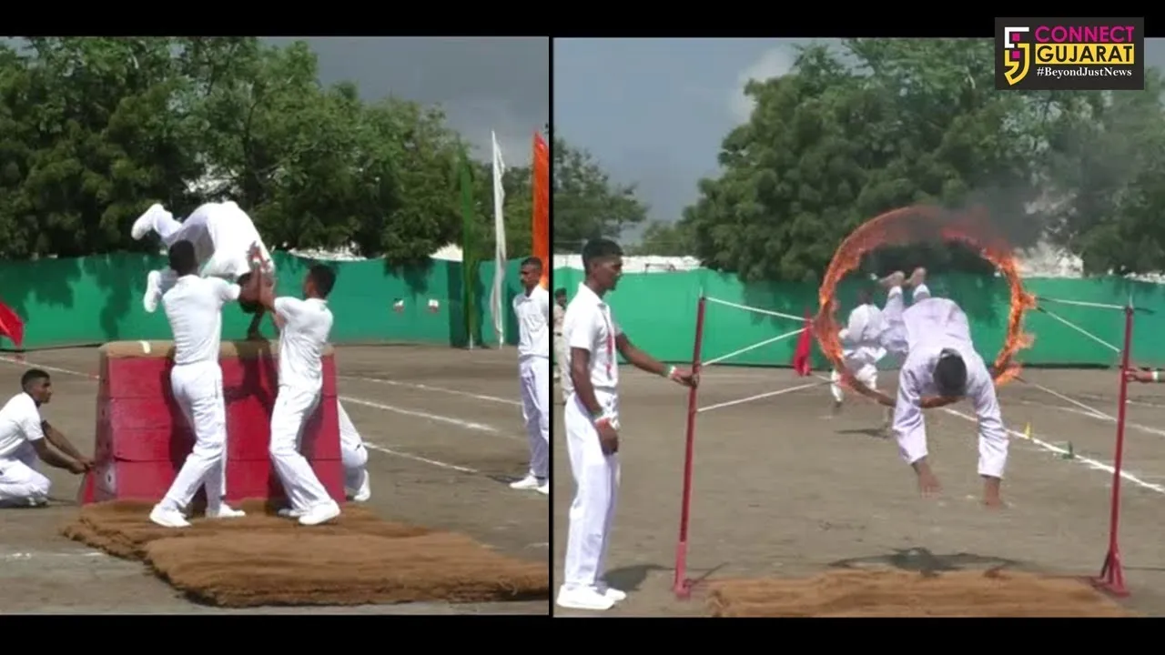 જામનગર : સશસ્ત્ર સીમા બલનો દીક્ષાંત પરેડ સમારોહ યોજાયો