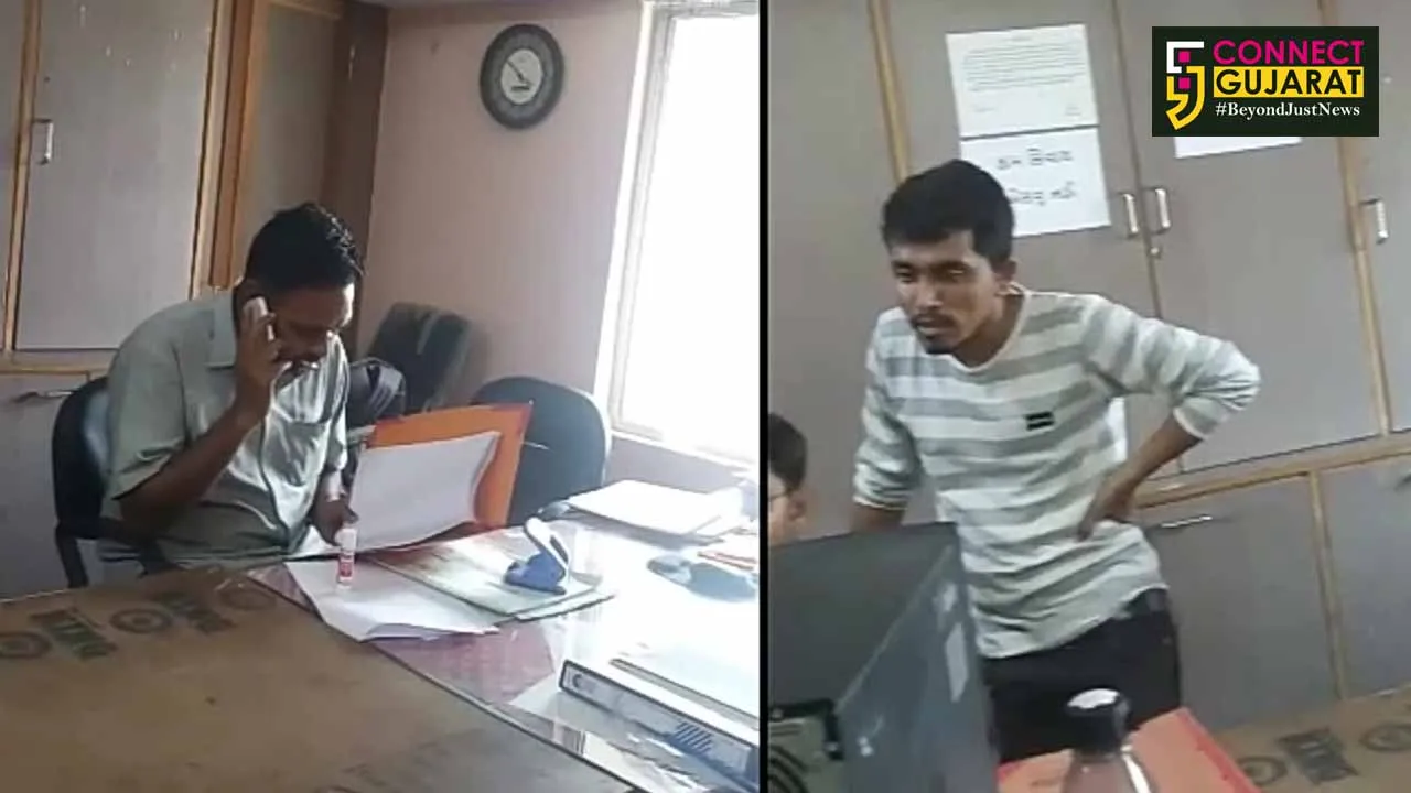 આમોદ પાલિકામાં ત્રાહિત વ્યક્તિ દ્વારા સરકારી ફાઈલો ચેક કરતો વીડિઓ વાયરલ થતાં પાલિકામાં હડકંપ