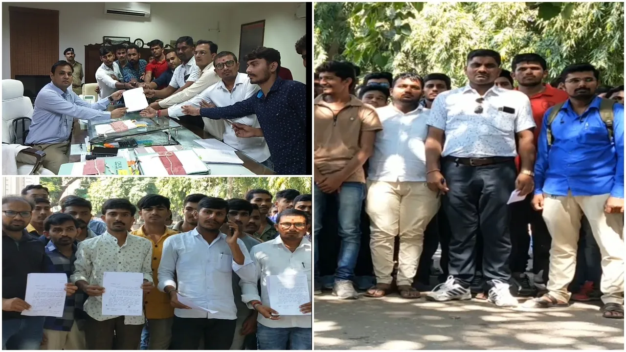 ભાવનગર : બિન સચિવાલયની પરીક્ષા બીજી વખત રદ થતાં નારાજ પરિક્ષાર્થીઓએ જિલ્લા કલેક્ટરને પાઠવ્યું આવેદન પત્ર