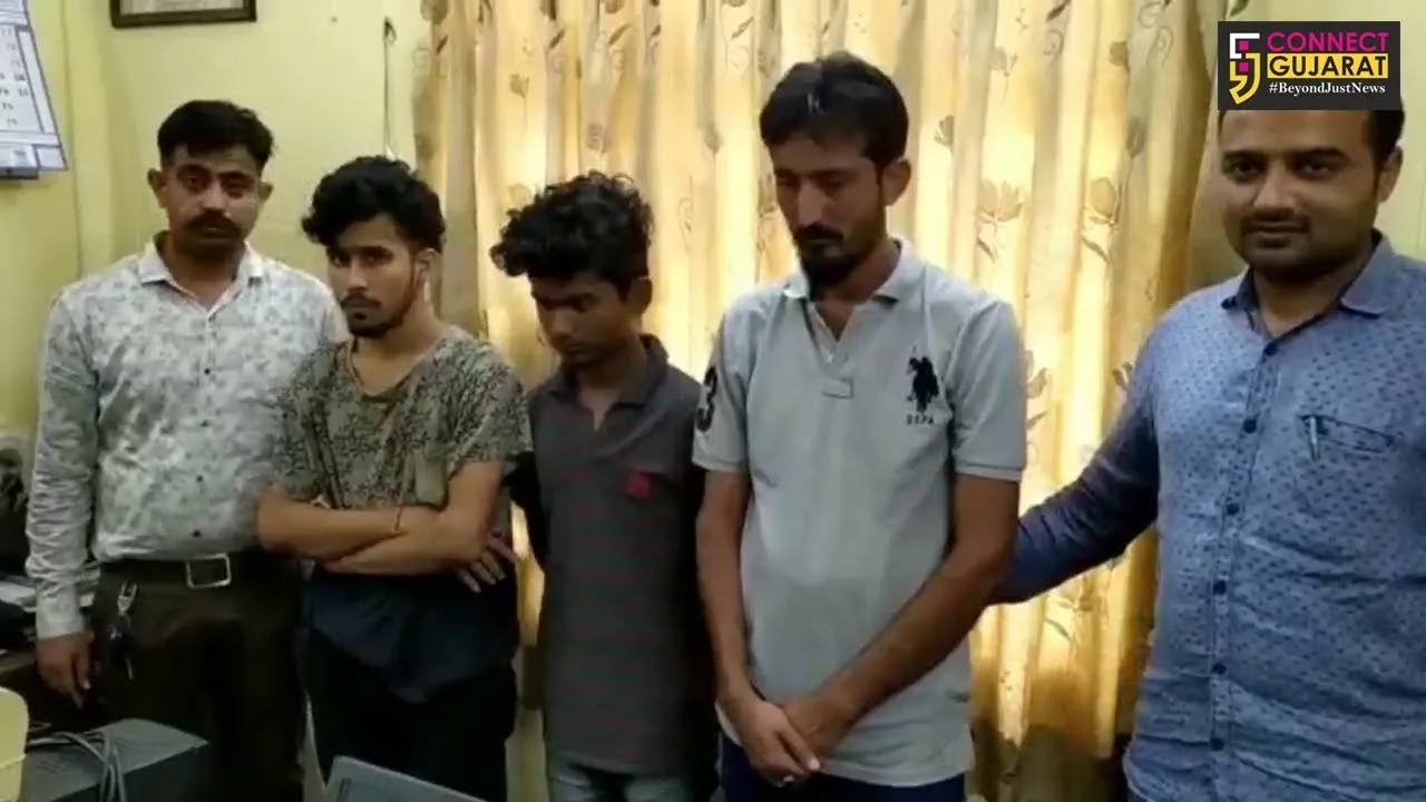 પારડી : ભુતપુર્વ વિદ્યાર્થીઓએ જ શાળામાં મારી ધાપ, પ્રાથમિક શાળાની ચોરીનો ભેદ ઉકેલાયો