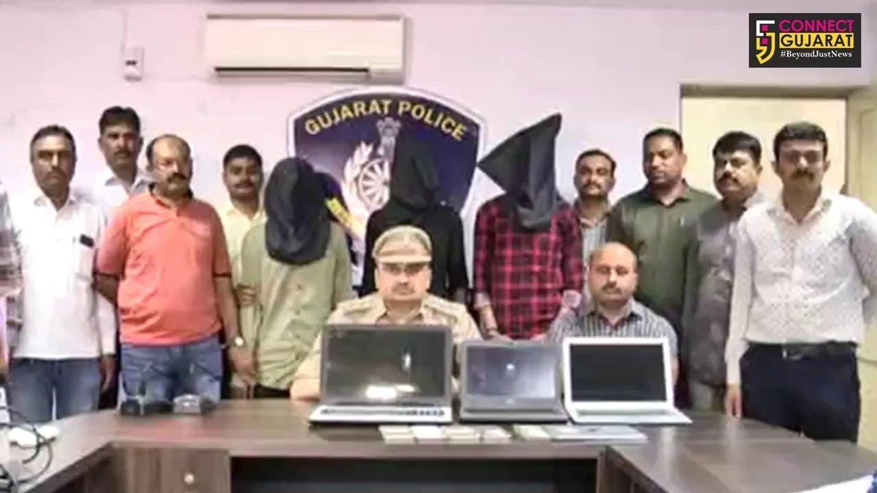 સુરત : લૂંટ અને વાહન ચોરી કરતી ગેંગના ૩ સાગરીતો પોલીસ સકંજામાં