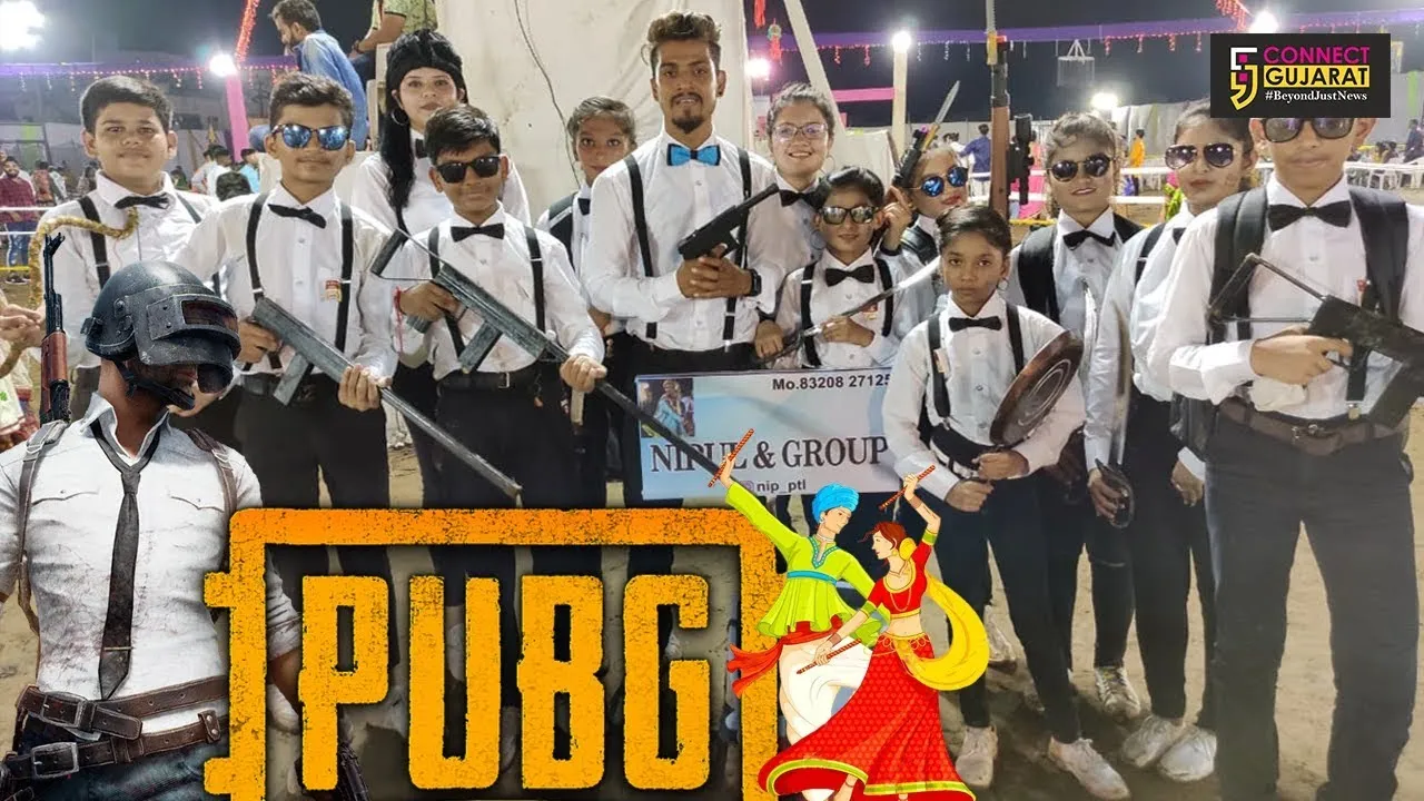 અંકલેશ્વર : ગુંજ સોશિયલ ગૃપના ગરબામાં PUBGના વેશમાં ખેલૈયાઓનું આકર્ષણ