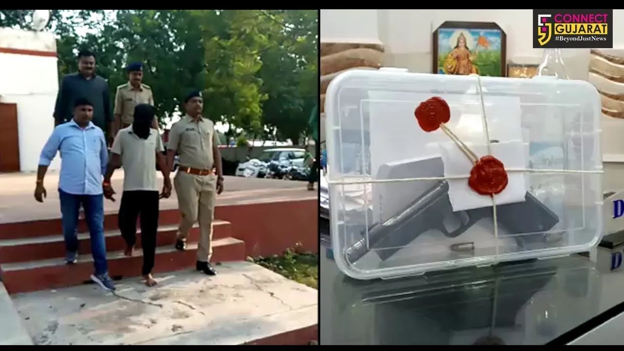 સુરેન્દ્રનગર : સાયલા આંગડિયા પેઢીમાં ૬.૯૪ લાખની લૂંટમાં  મુખ્ય આરોપી પોલીસના સકંજામાં