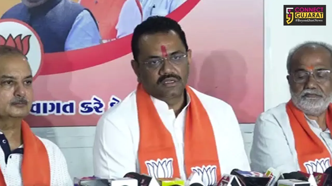 સુરત : ગાંધી જયંતિએ પીએમ અમદાવાદમાં, જીતુ વાઘાણીએ યોજી પત્રકાર પરિષદ