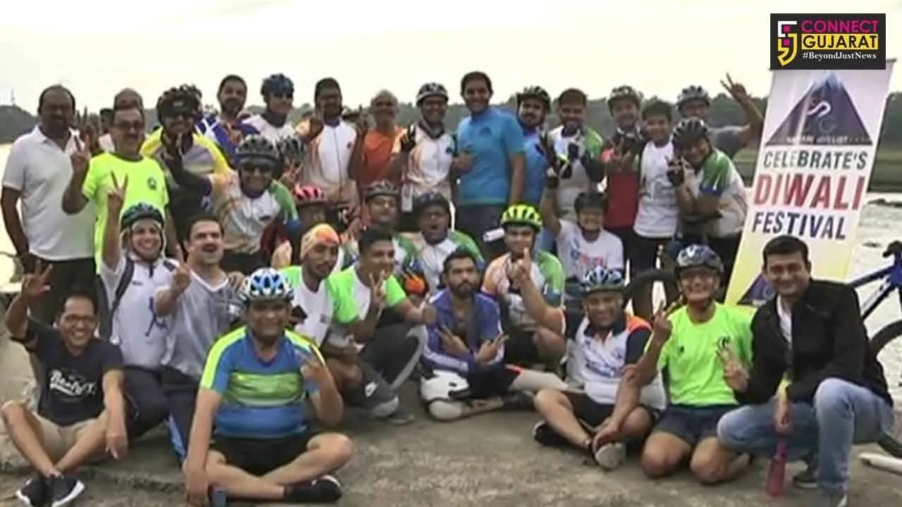 નવસારી : પ્રદુષણ અંગે જાગૃતિ લાવવા દેવધા સુધી યોજાઇ સાયકલ યાત્રા