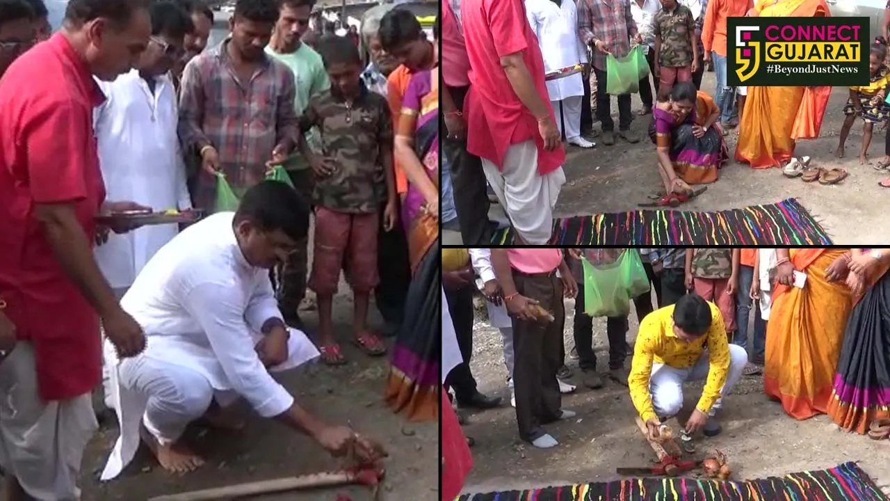 ભરૂચ: પાલિકાના વોર્ડ નં.૭માં રૂપિયા ૯૩ લાખના ખર્ચે થનારા વિવિધ કામોનું કરાયું ખાત મુહૂર્ત