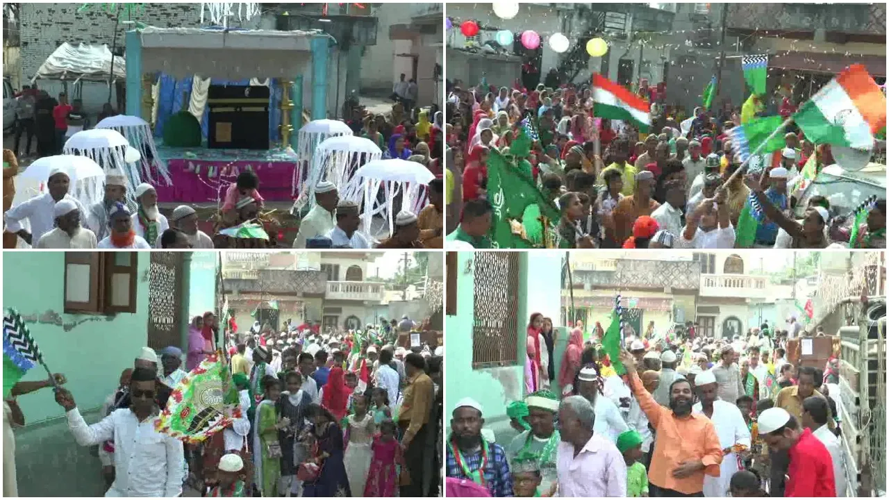 પ્રાંતિજમાં કરાઇ ઇદે મિલાદ પર્વની ઉજવણી