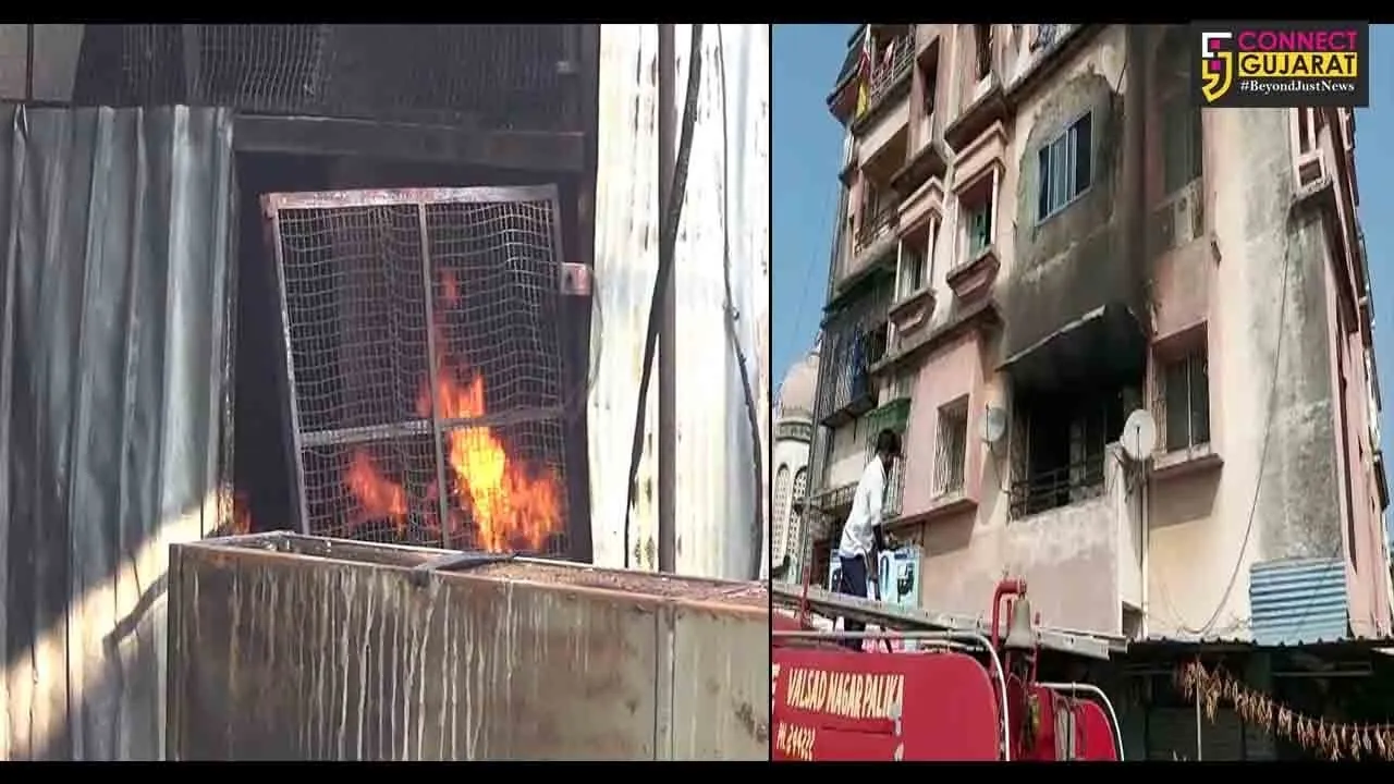 વલસાડમાં નિવૃત ડીવાયએસપીના મકાનમાં અને કીમમાં યાર્નની ફેકટરીમાં આગનું તાંડવ