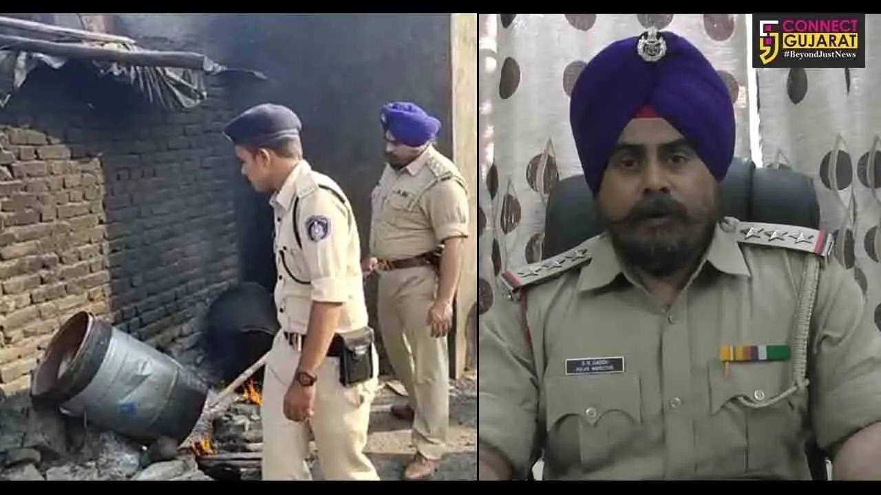 રાજકોટ : દેશી દારૂના અડ્ડા ઉપર પોલીસના દરોડા, 9 બુટલેગરો ઝબ્બે