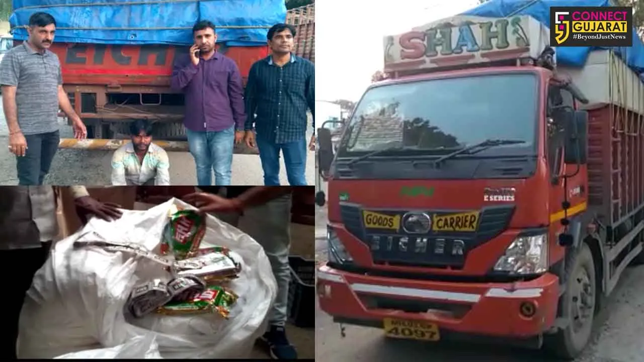 વડોદરા: LCBએ રૂપિયા ૧૯ લાખ ઉપરાંતના શંકાસ્પદ ગુટકાના જથ્થા સાથે એક ઈસમને ઝડપી પાડ્યો