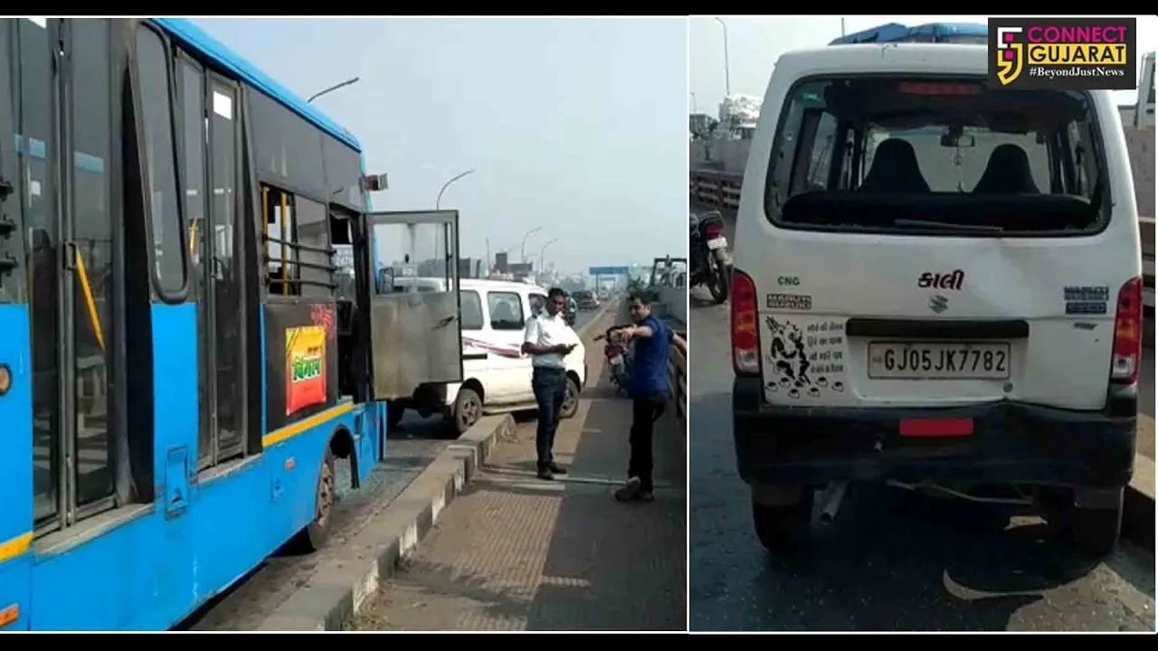 સુરત: સીટી બસે મારી કારને ટક્કર, સતત પાંચમાં દિવસે પણ અકસ્માતનો સીલસીલો યથાવત