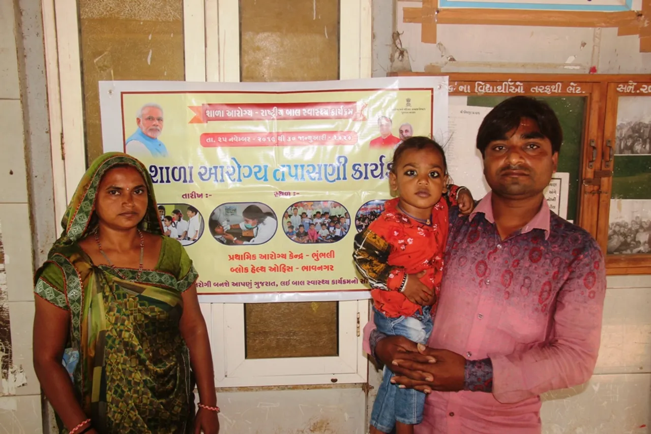 અમદાવાદ ખાતે સતત અઢી મહિનાની સારવાર બાદ નક્ષના હૃદયનું કરાયું સફળ ઓપરેશન