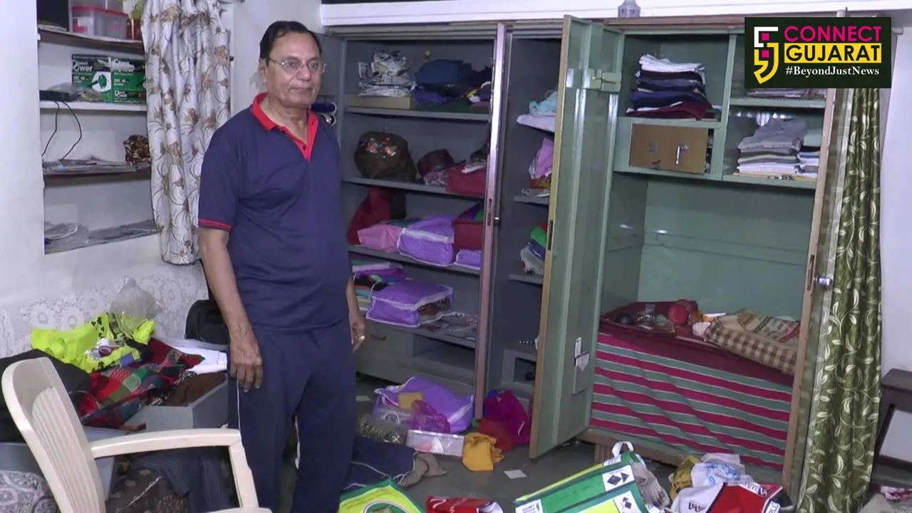 સાબરકાંઠા : પ્રાંતિજમાં તસ્કરોનો તરખાટ, એક જ રાત્રિમાં તૂટ્યા 4 મકાનના તાળાં