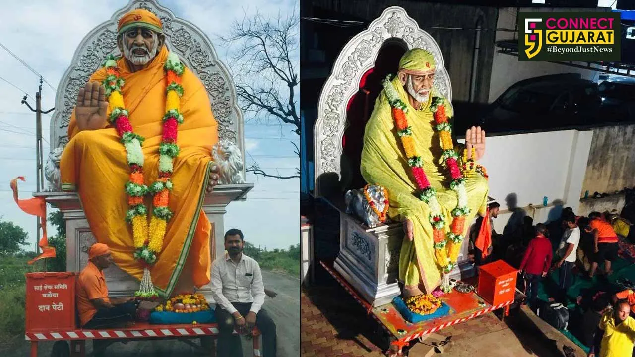 ભરૂચ : વાલિયા ખાતે સાઈબાબાની ભવ્ય પ્રતિમાનું આગમન, પદયાત્રાનું ગ્રામજનોએ કર્યું સ્વાગત