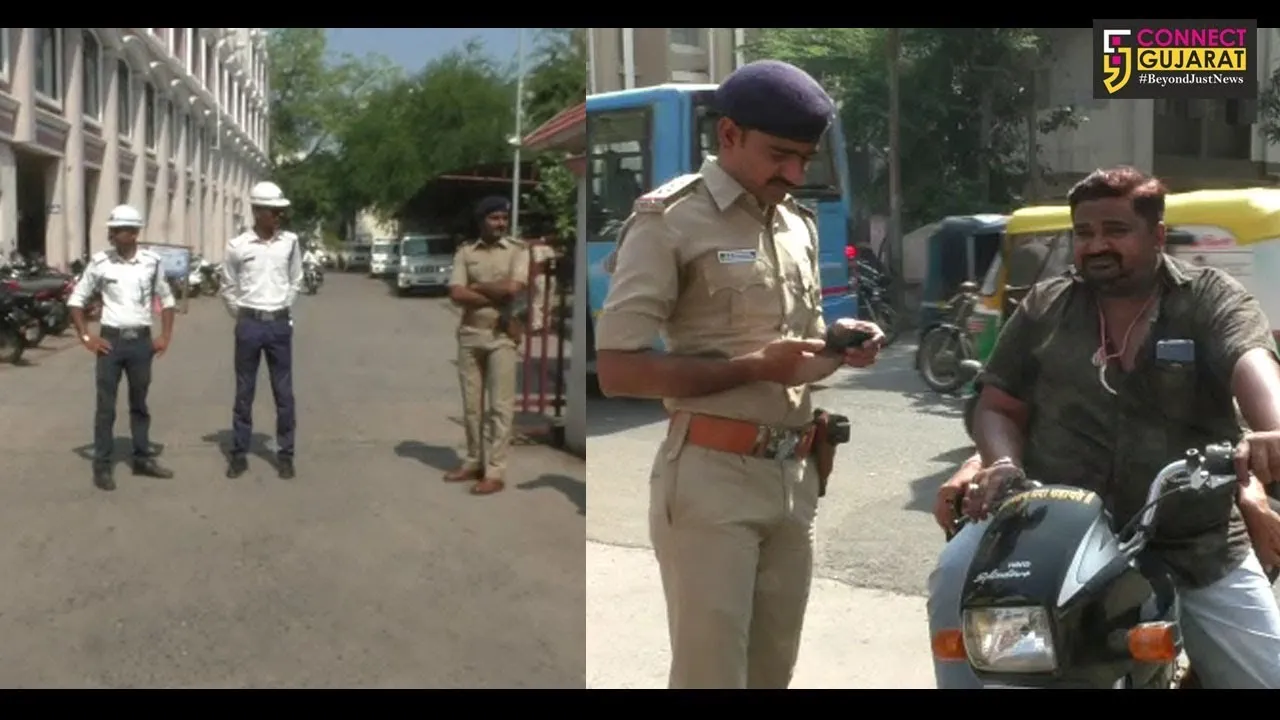 રાજકોટ : લાભ પાંચમથી શરૂ થઈ સરકારની બોણી, ટ્રાફિક નિયમનના ભંગ બદલ પોલીસ પણ દંડાઈ