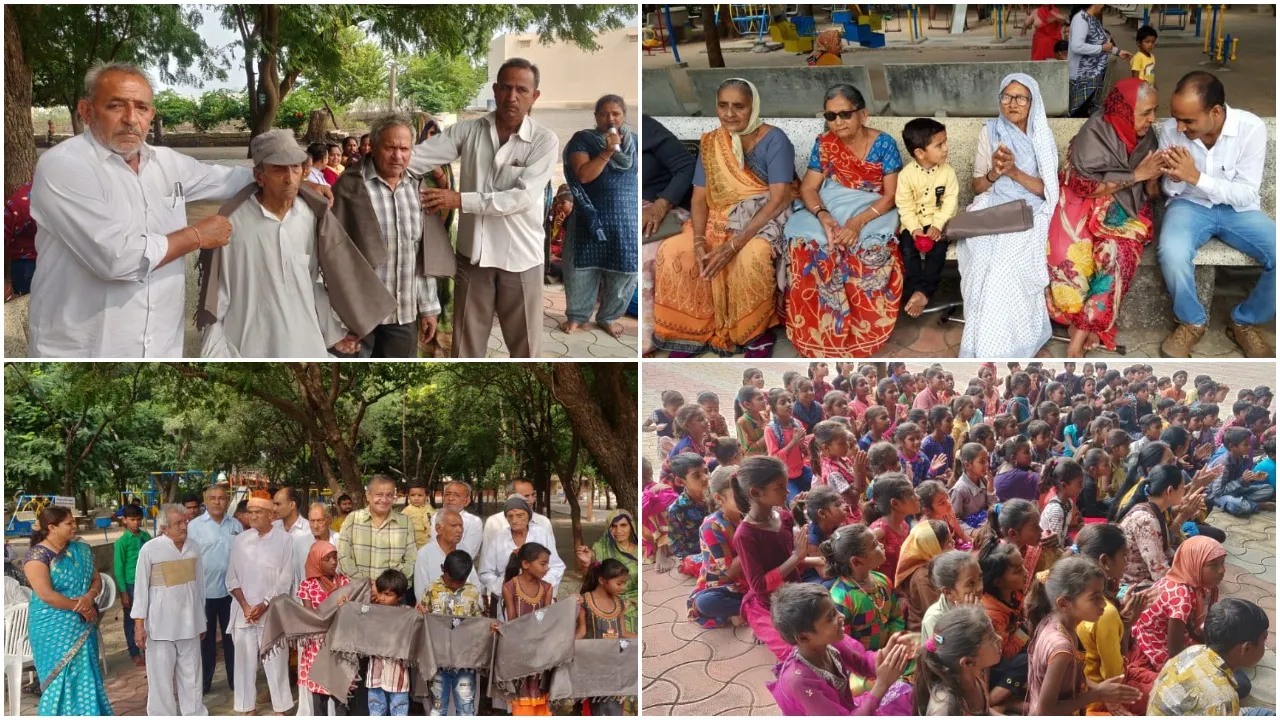 ઘોરાજી શાળાના આચાર્યે દિકરાના જન્મદિનની અનોખી ઉજવણી કરી નવો રાહ ચિંધ્યો