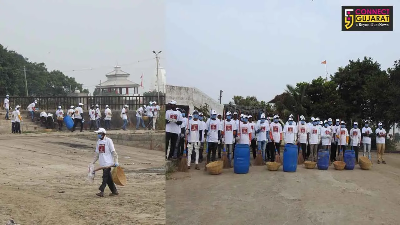 ભાડભુત ખાતે BNHS અને ONGCના સહયોગથી યોજાયો સ્વછતા એજ સેવા કાર્યક્રમ