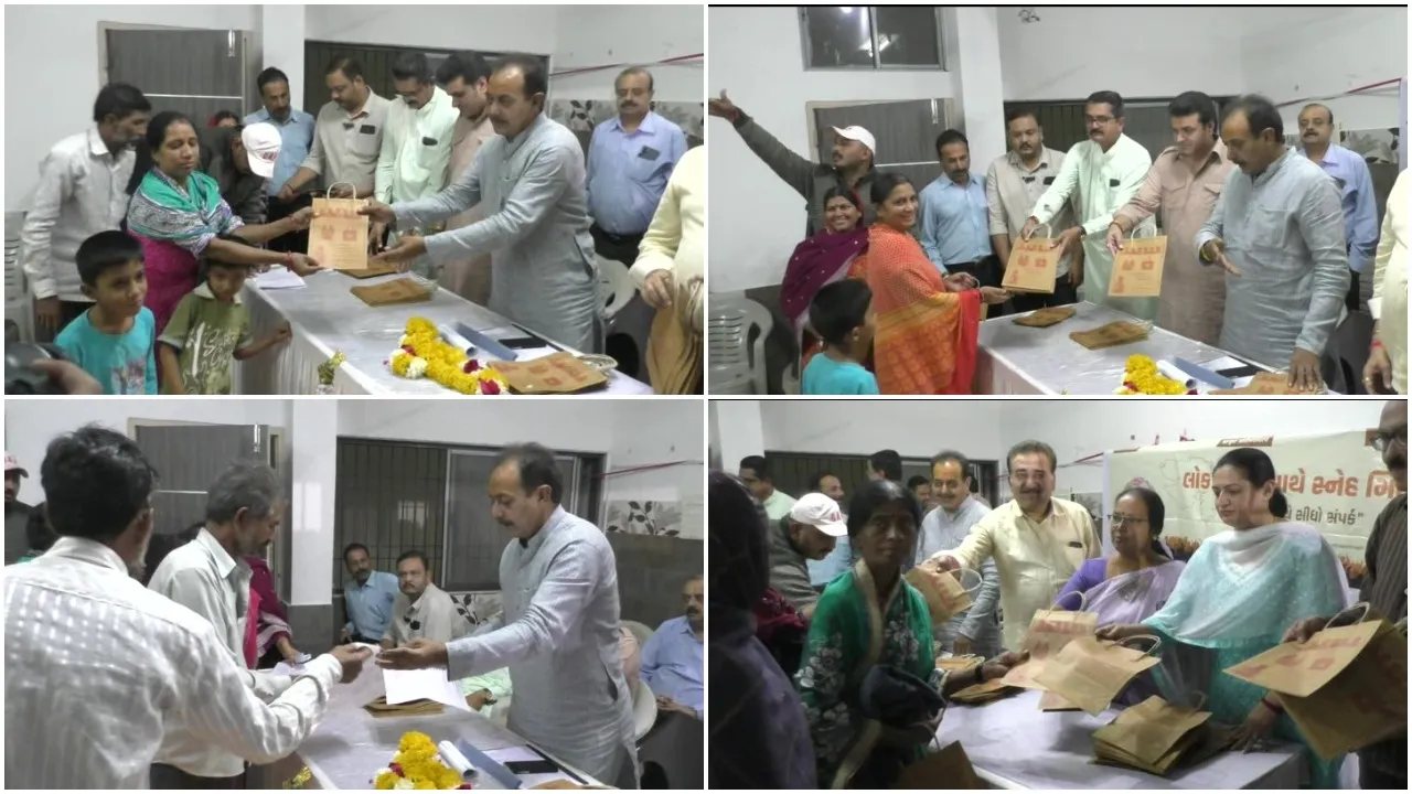 જામનગર: રાજ્યમંત્રી દ્વારા શહેરમાં અલગ અલગ વોર્ડમાં સ્નેહમિલન અને લોકસંવાદ કાર્યક્રમનું કરાયું આયોજન