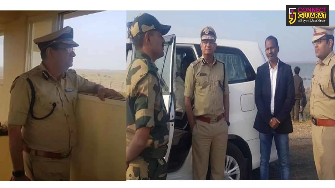 કચ્છના વિઘાકોટ સુધી પોલીસ અને BSF જવાનોનું સંયુક્ત પેટ્રોલીંગ, સમીક્ષા-સૂચનોની થઈ આપ-લે