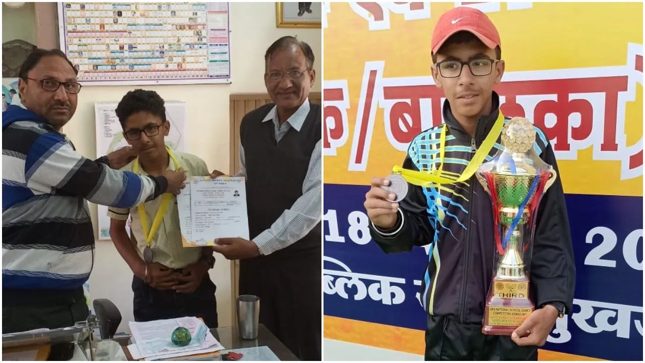 અરવલ્લી : રાષ્ટ્ર કક્ષાએ સૉફ્ટ ટેનિસમાં બ્રૉન્ઝ મેળવતો મોડાસાની સર્વોદય હાઇસ્કૂલનો રમતવીર