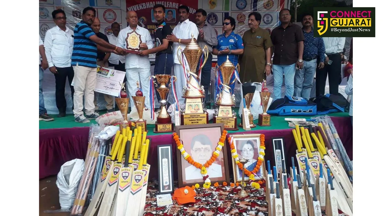 મરોલી દાંડી ગ્રાઉન્ડ ખાતે ઉમરગામ તાલુકા ઇન્ટરસ્કૂલ ક્રિકેટ ટુર્નામેન્ટ યોજાઇ