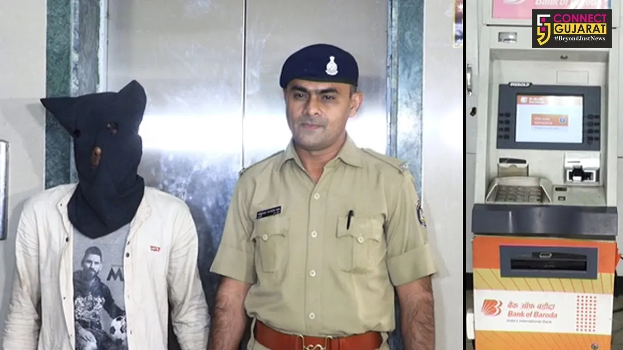 સુરત : પાલ રોડ પર યુવાને એટીએમ તોડવાનો કર્યો પ્રયાસ, જુઓ પછી શું થયું