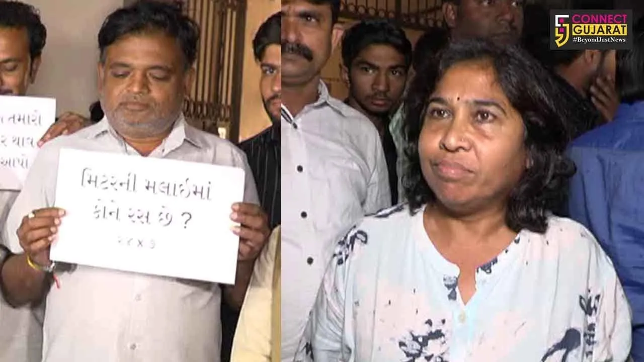 સુરત: મનપાની સામાન્ય સભા શરૂ થતા પહેલાં જ કોંગી કોર્પોરેટરોએ મચાવ્યો હોબાળો..જાણો કેમ?