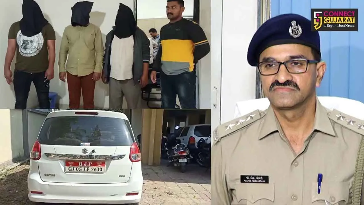 સુરત : મારક હથિયારો સાથે ભાજપના  કાર્યકરોની ધરપકડ, જાણો શું કારનામું કરવા પહોંચ્યા હતાં ?