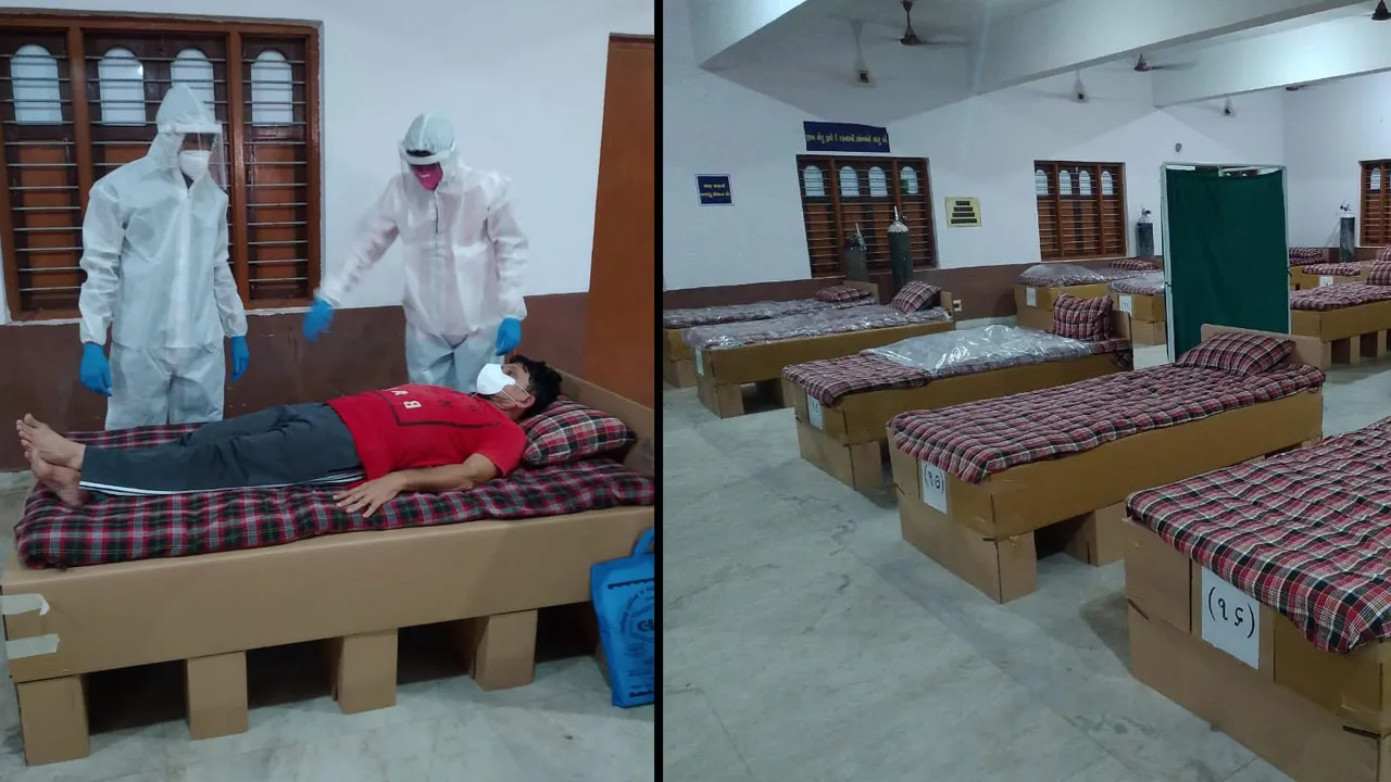 ભરૂચ: કોરોના મહામારી વચ્ચે ઇખર ગામે 40 બેડના કોવિડ કેર સેન્ટરનું લોકાર્પણ કરાયું