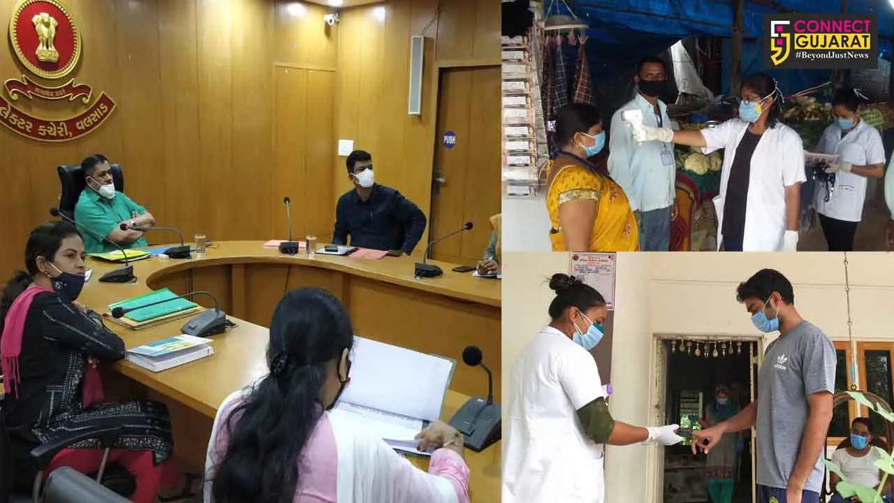 વલસાડ કલેકટર દ્વારા ‘‘ઘર બેઠા સારવાર-ડોકટર આપના દ્વાર'' નવતર પહેલ