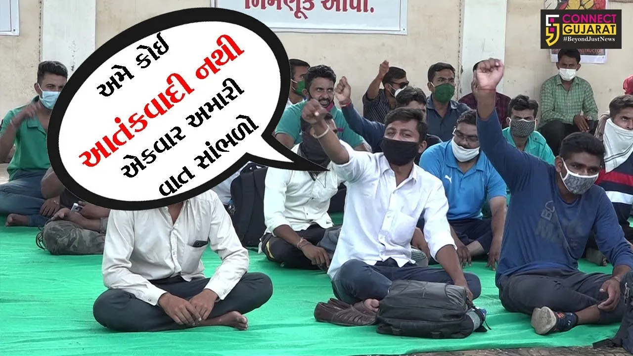 ગાંધીનગર : શિક્ષિત બેરોજગાર યુવાનોના ધરણાં, અટકેલી ભરતીઓ ક્યારે શરૂ થશે?