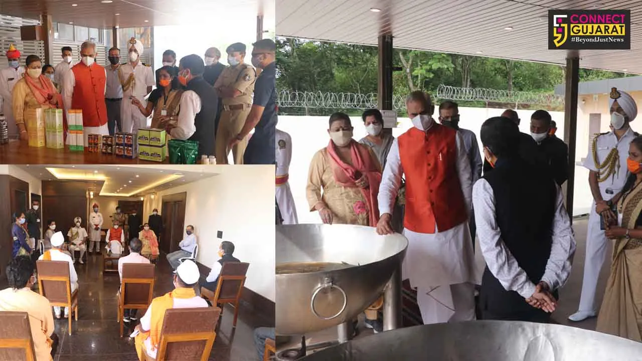 ડાંગ : ગુજરાતના રાજ્યપાલ આચાર્ય દેવવ્રતએ આયુર્વેદિક ઉપચાર કેન્દ્રની લીધી મુલાકાત, વૈધરાજો સાથે સાધ્યો સંવાદ