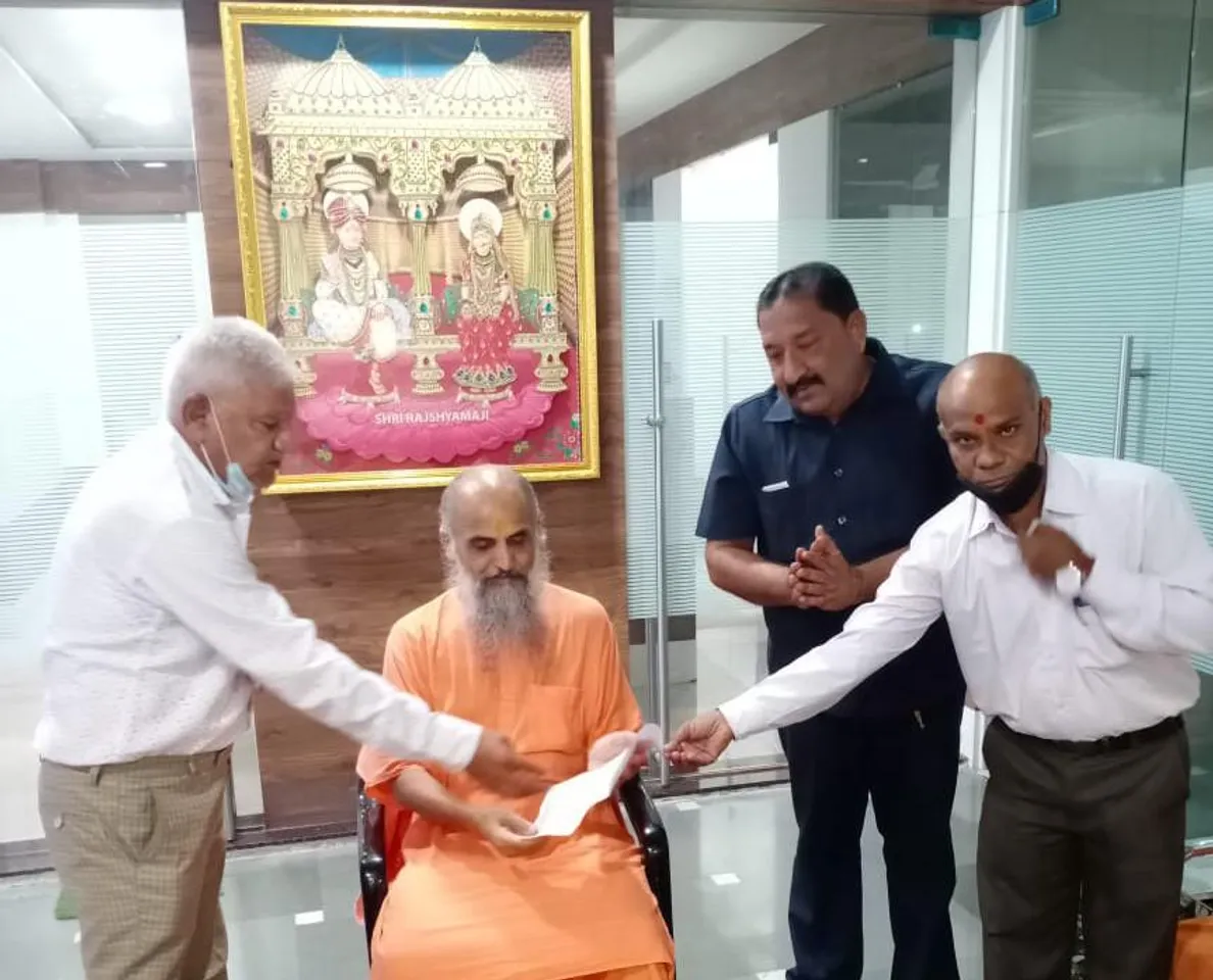 જામનગરના સંતોને અયોધ્યા રામ જન્મભૂમિ અંગેની બેઠક માટે મળ્યું આમંત્રણ