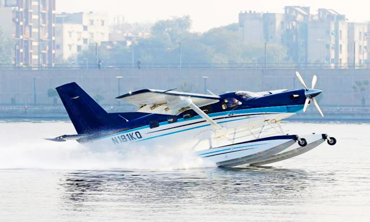 દેશનું પ્રથમ સી-પ્લેન આજે માલદીવથી કેવડિયા પહોંચશે