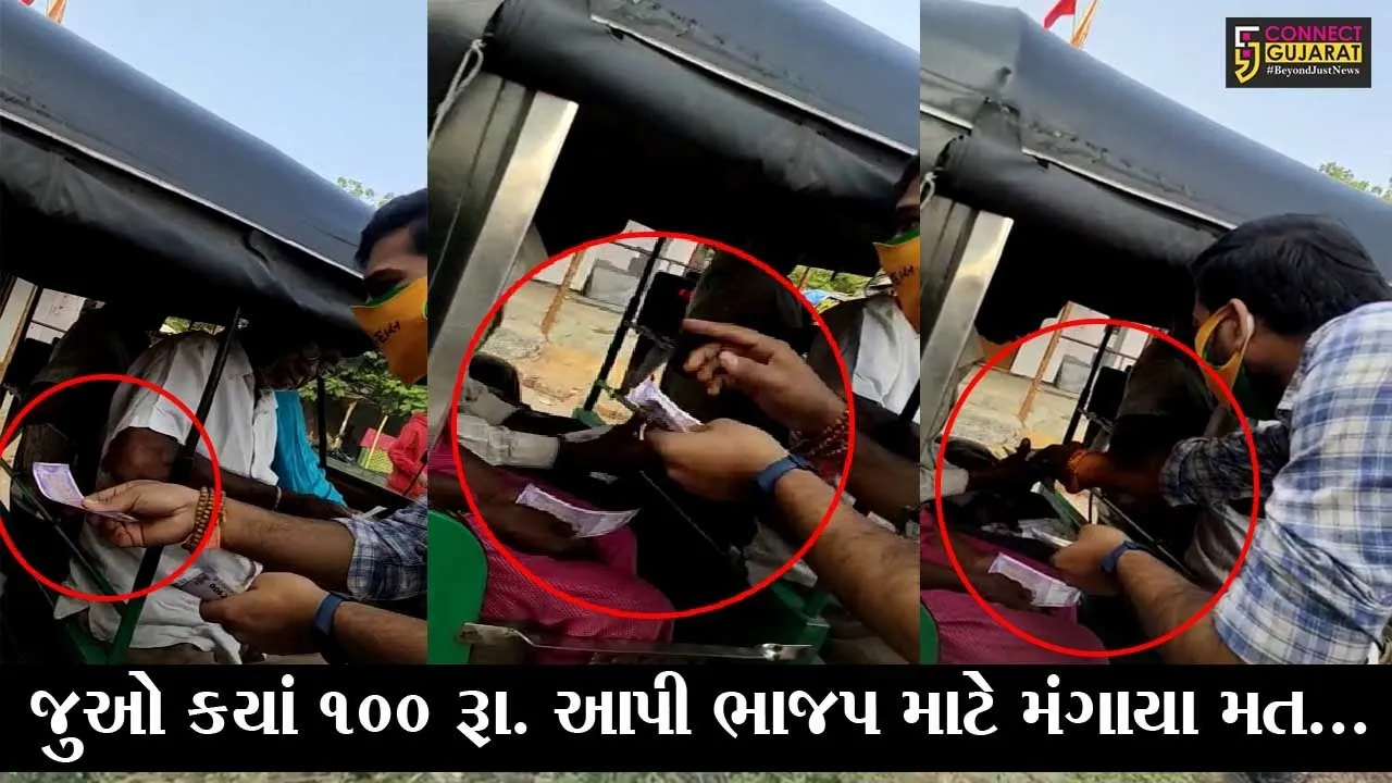 વડોદરા : કરજણ વિધાનસભા બેઠક પર મતદારોને પ્રલોભન આપતો વિડીયો વાયરલ