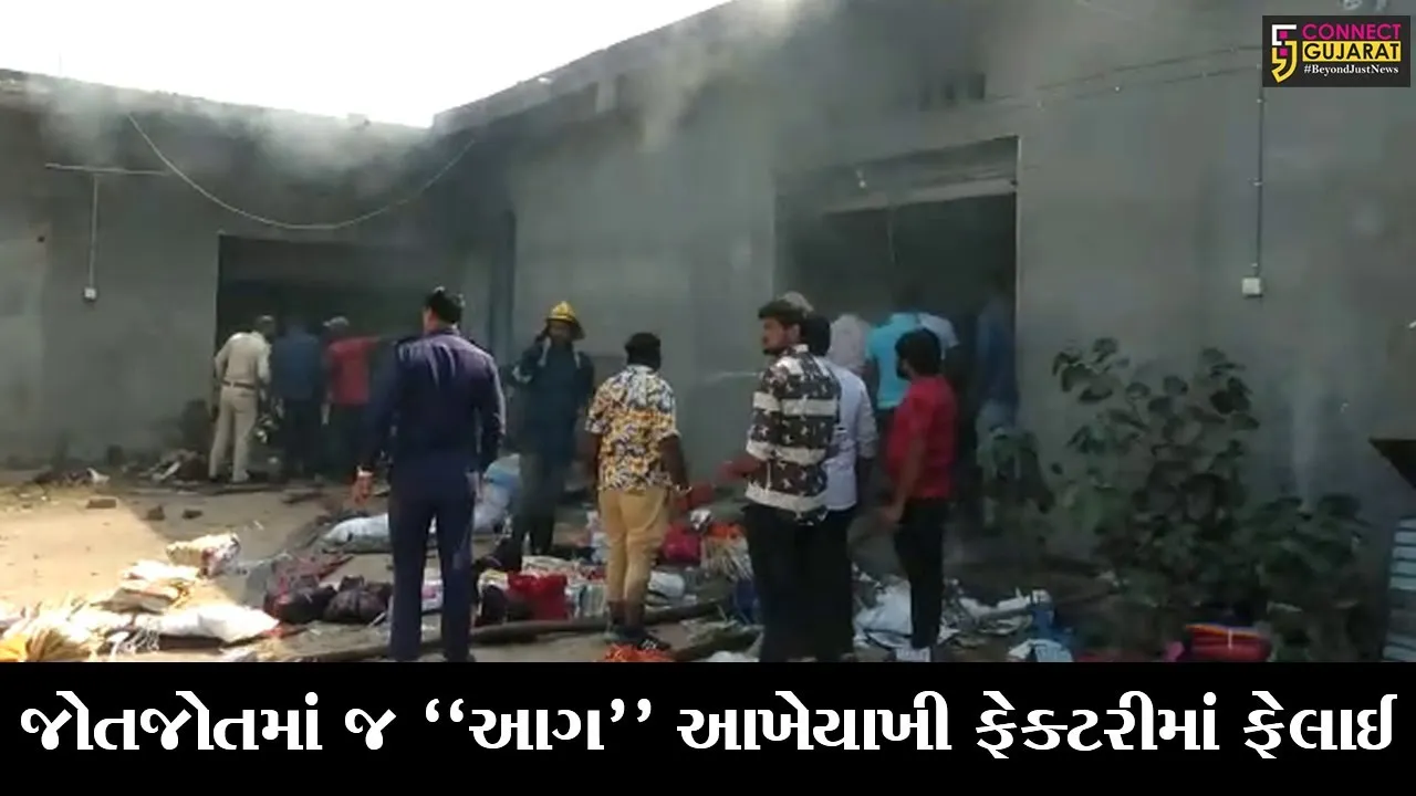 અમદાવાદ : પીરાણા-પીપળજ રોડ પર ફેક્ટરીમાં લાગી આગ, 8થી વધુ કામદારોનું મોત